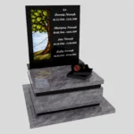 Urnengrabmal mit Glasbild Baum U 129 Foto 37