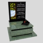 Urnengrabmal mit Glasbild Baum U 129 Foto 38