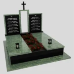 Doppelgrabstein mit Kreuz KD 72 Foto 37