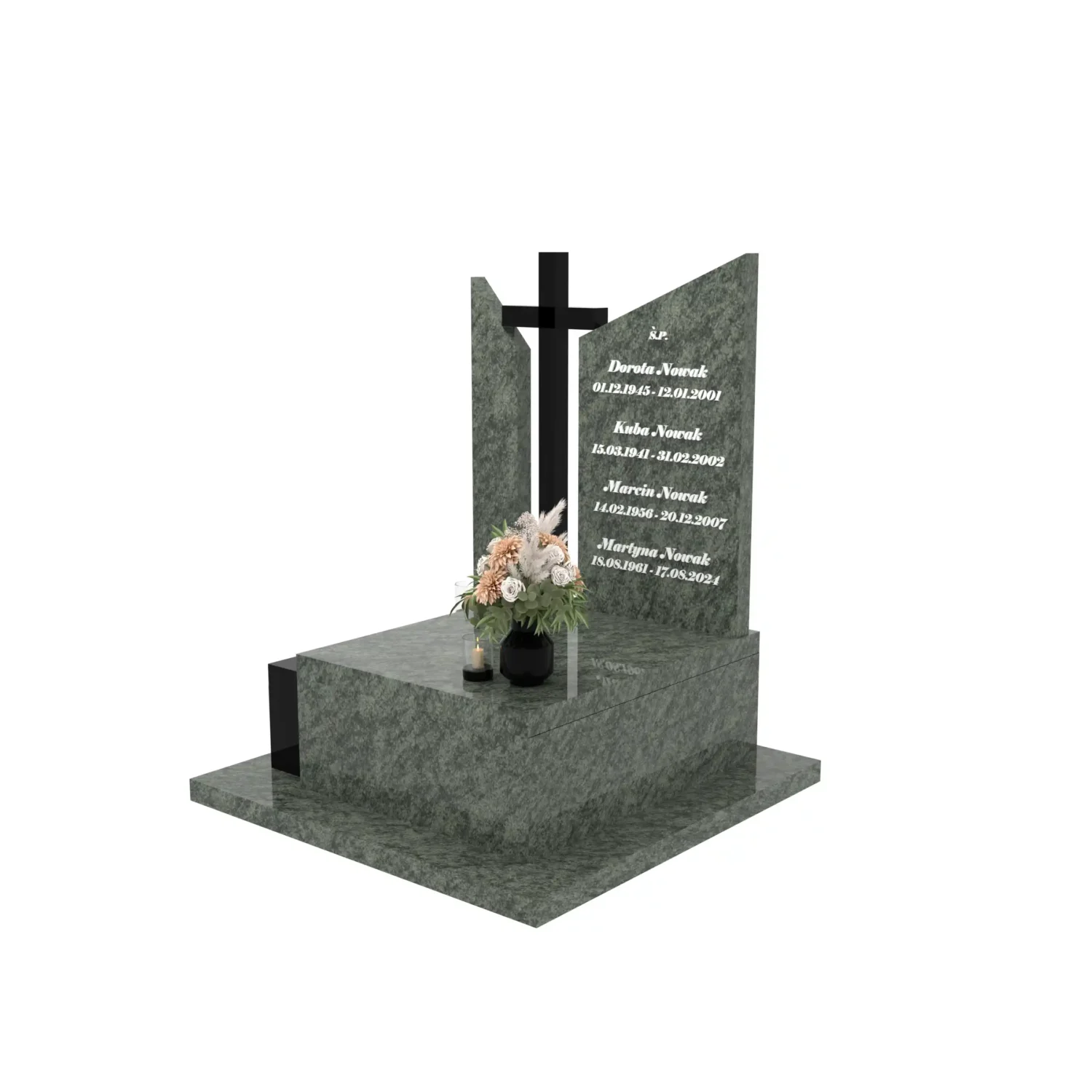 Urnengrabstein mit Kreuz U 132+360 – photo №12