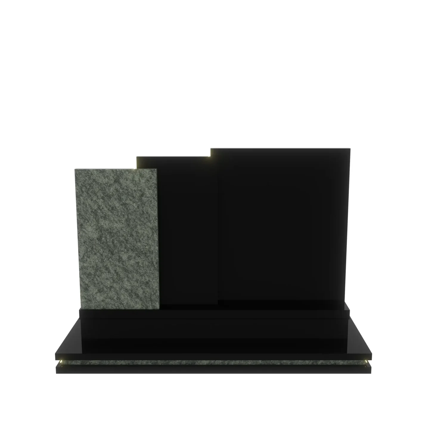 Doppelgrabstein mit LED-Beleuchtung KD 77+360 – photo №10