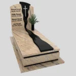Einzelgrabstein mit Kreuz K 200 Foto 38