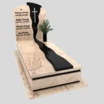 Einzelgrabstein mit Kreuz K 200 Foto 39