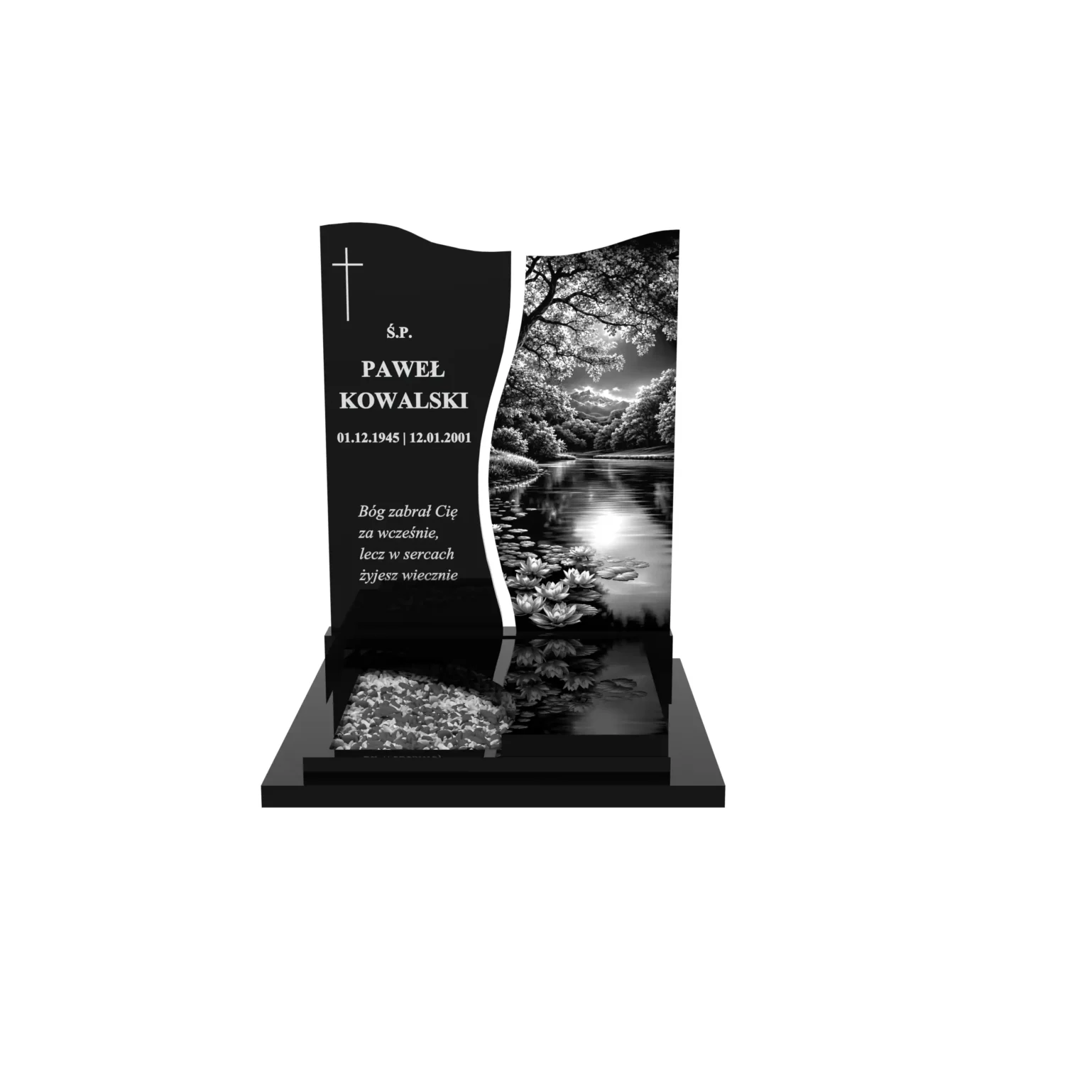 Urnengrabstein mit Naturgravur U 136+360 – photo №12